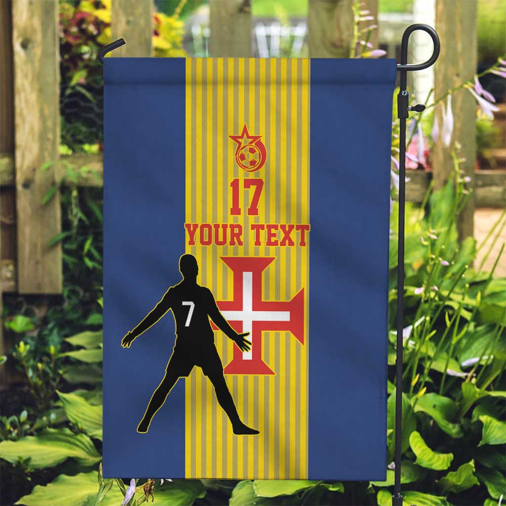 Custom Portugal Maderia Football Garden Flag Sporty Style