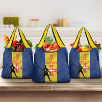 Custom Portugal Maderia Football Grocery Bag Sporty Style