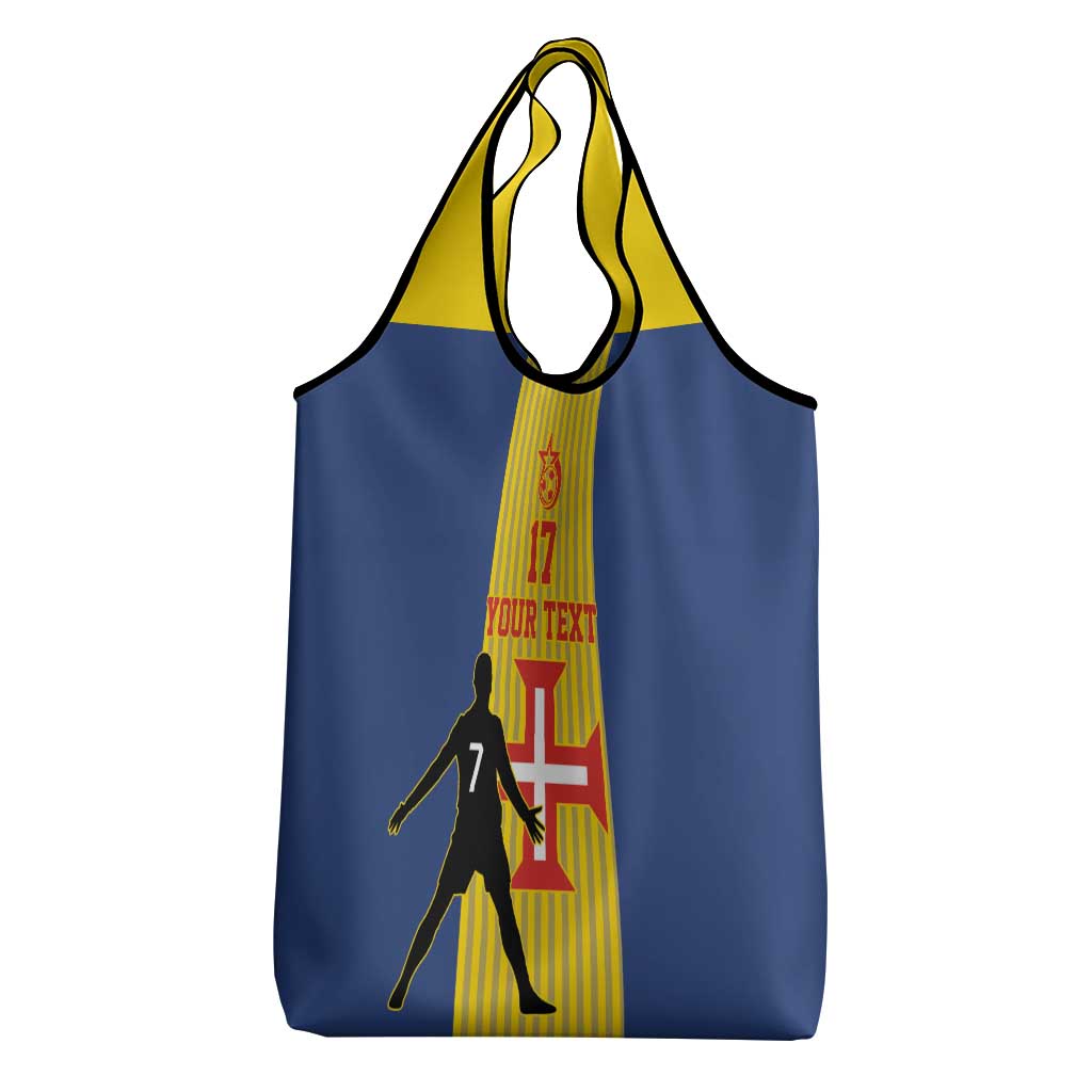 Custom Portugal Maderia Football Grocery Bag Sporty Style