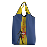 Custom Portugal Maderia Football Grocery Bag Sporty Style