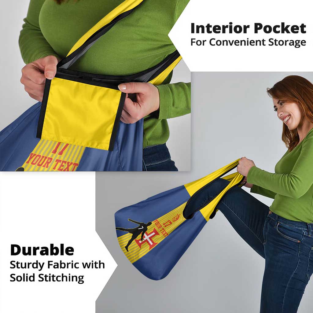 Custom Portugal Maderia Football Grocery Bag Sporty Style