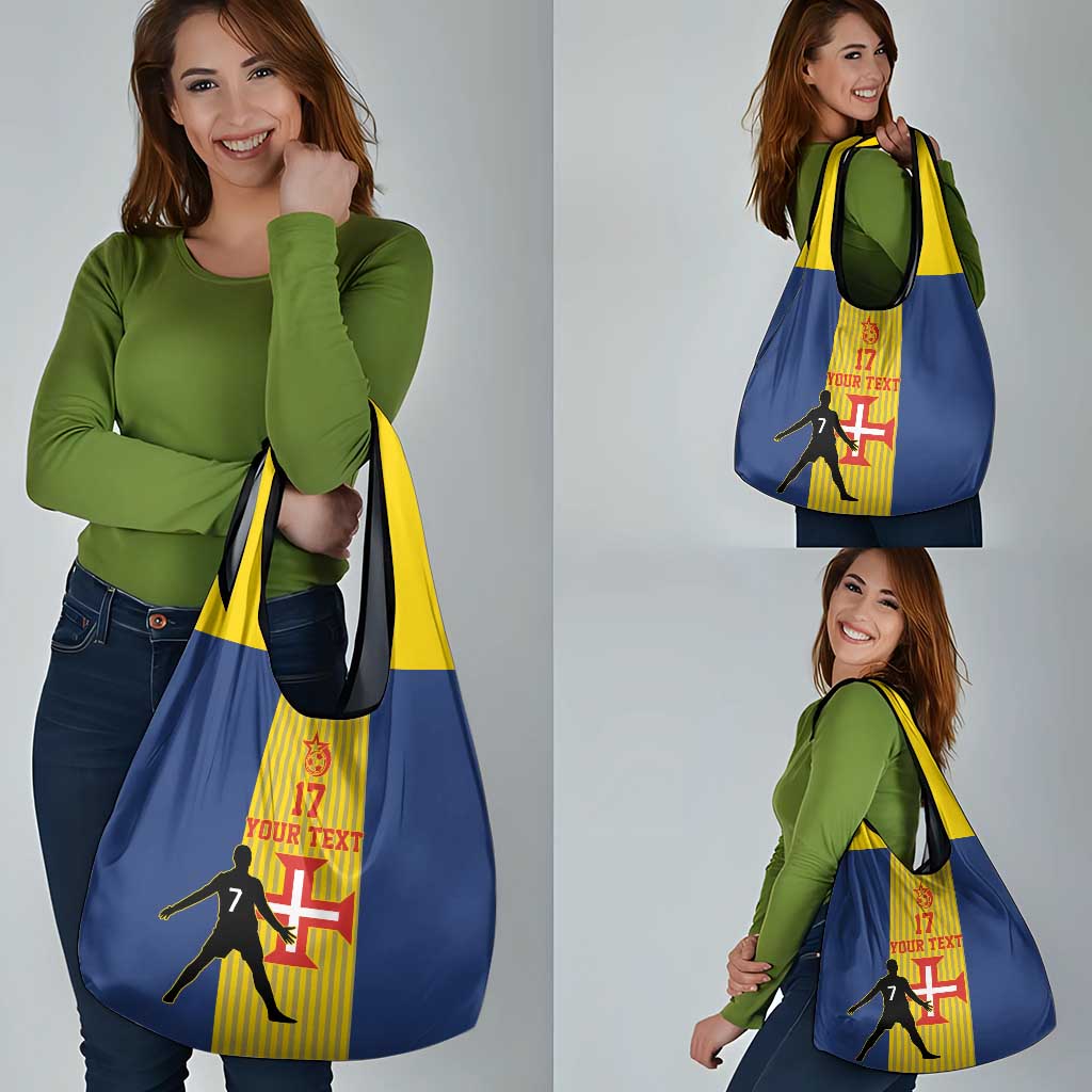 Custom Portugal Maderia Football Grocery Bag Sporty Style