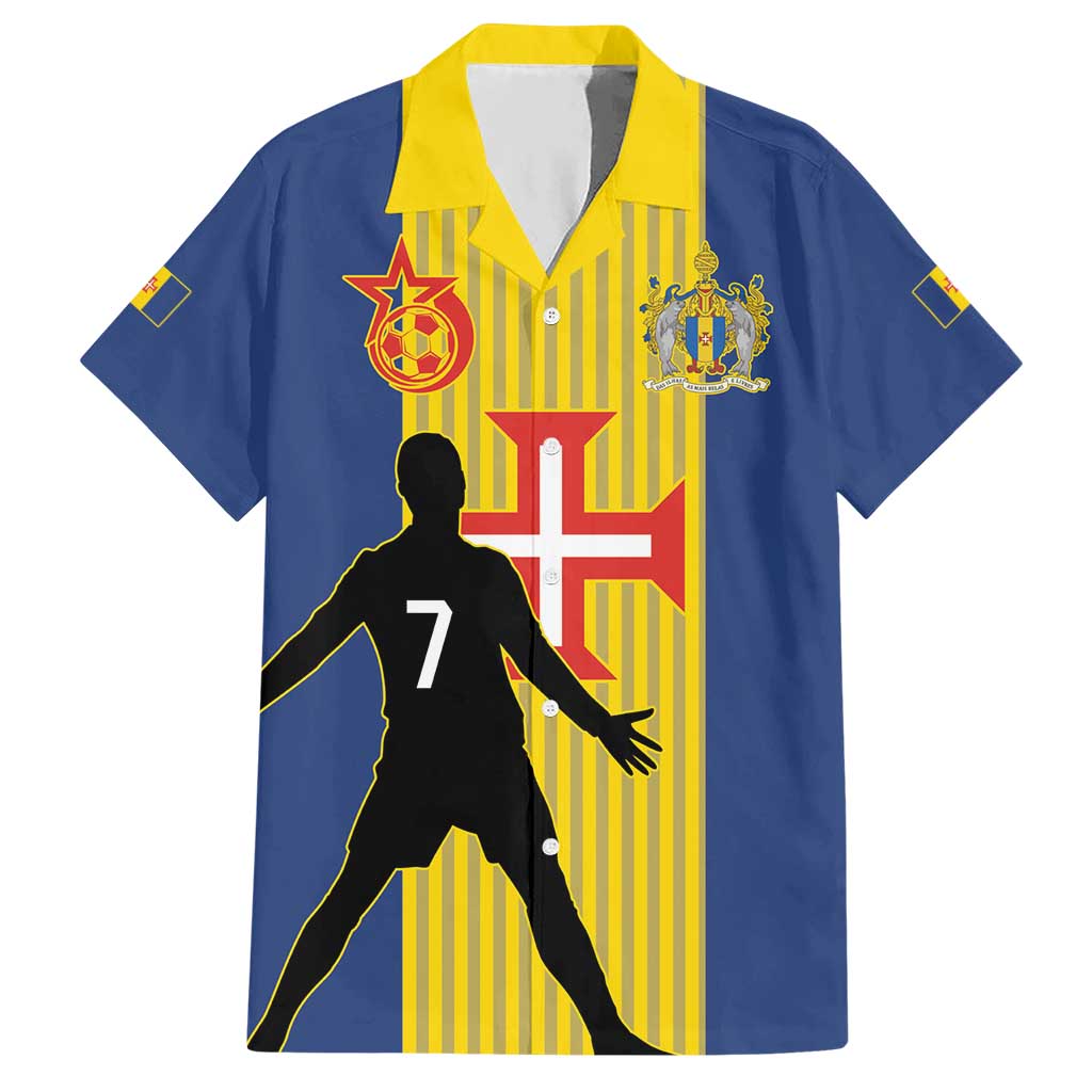 Custom Portugal Maderia Football Hawaiian Shirt Sporty Style