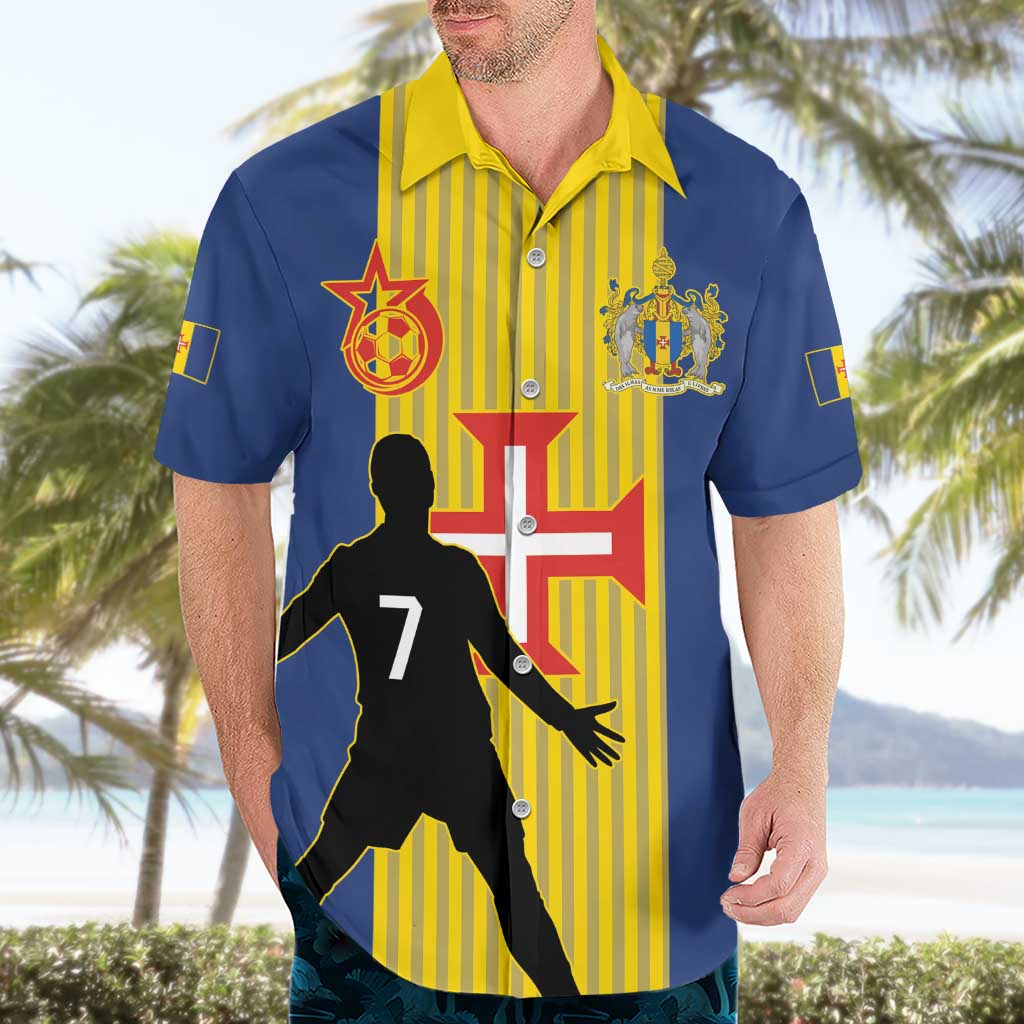 Custom Portugal Maderia Football Hawaiian Shirt Sporty Style