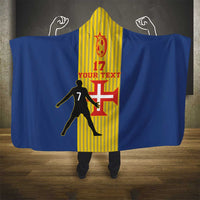 Custom Portugal Maderia Football Hooded Blanket Sporty Style