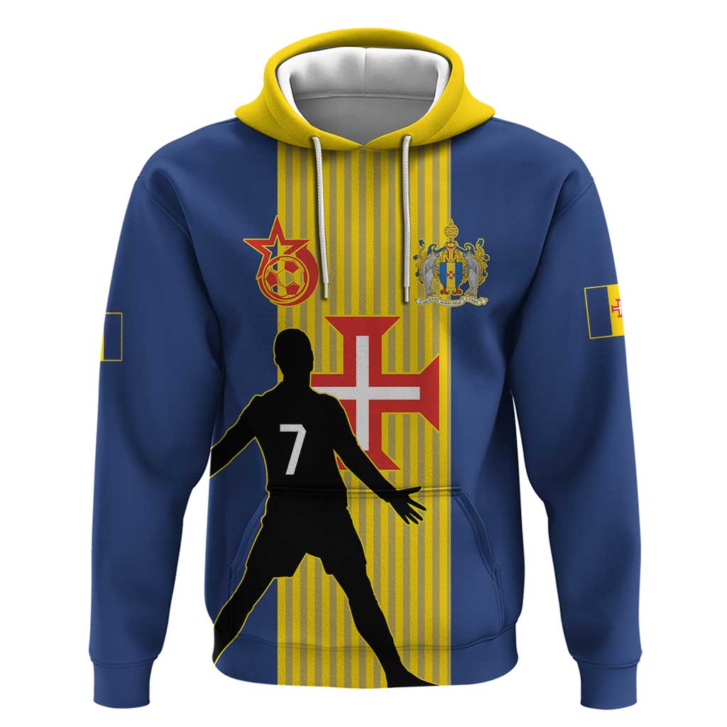 Custom Portugal Maderia Football Hoodie Sporty Style