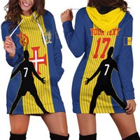 Custom Portugal Maderia Football Hoodie Dress Sporty Style