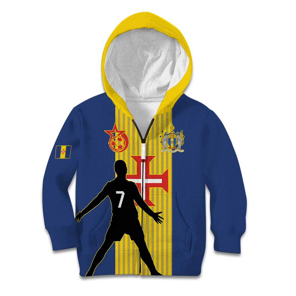 Custom Portugal Maderia Football Kid Hoodie Sporty Style