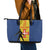 Custom Portugal Maderia Football Leather Tote Bag Sporty Style