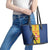 Custom Portugal Maderia Football Leather Tote Bag Sporty Style