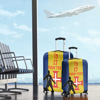 Custom Portugal Maderia Football Luggage Cover Sporty Style
