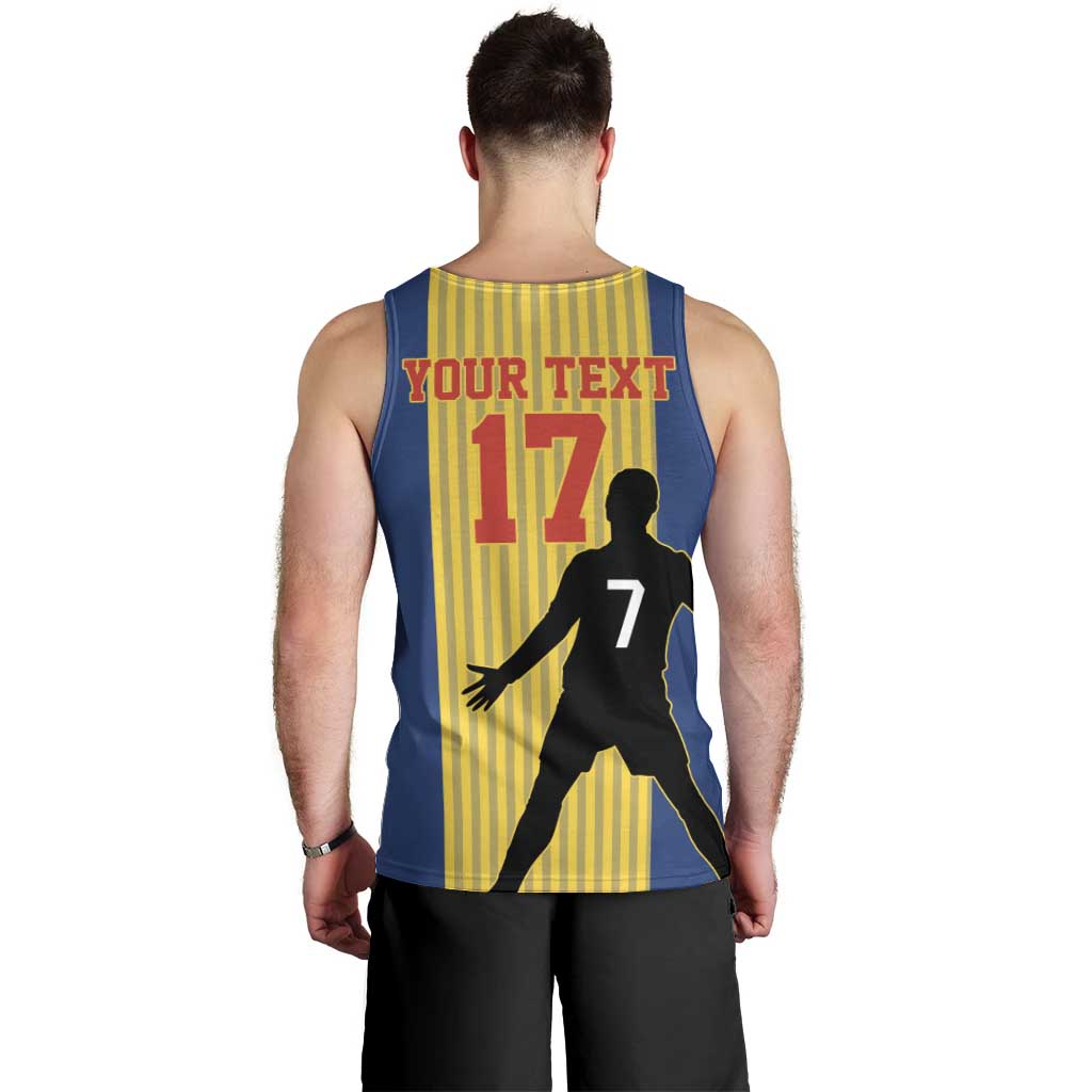 Custom Portugal Maderia Football Men Tank Top Sporty Style