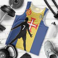 Custom Portugal Maderia Football Men Tank Top Sporty Style