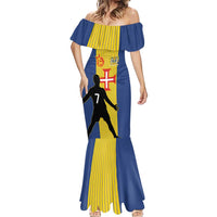 Custom Portugal Maderia Football Mermaid Dress Sporty Style
