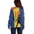 Custom Portugal Maderia Football Off Shoulder Sweater Sporty Style