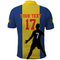 Custom Portugal Maderia Football Polo Shirt Sporty Style