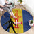 Custom Portugal Maderia Football Round Carpet Sporty Style