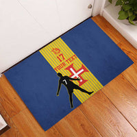 Custom Portugal Maderia Football Rubber Doormat Sporty Style