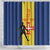 Custom Portugal Maderia Football Shower Curtain Sporty Style