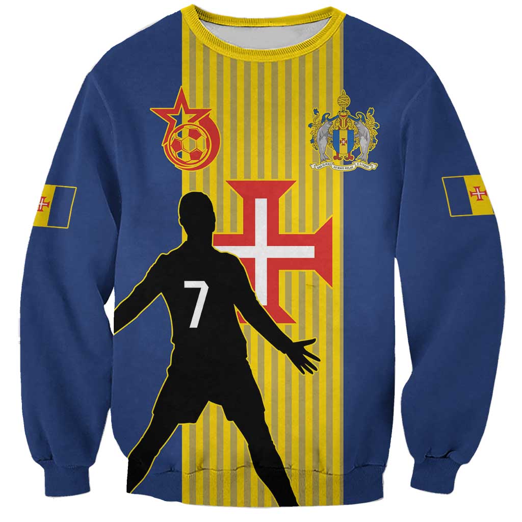 Custom Portugal Maderia Football Sweatshirt Sporty Style