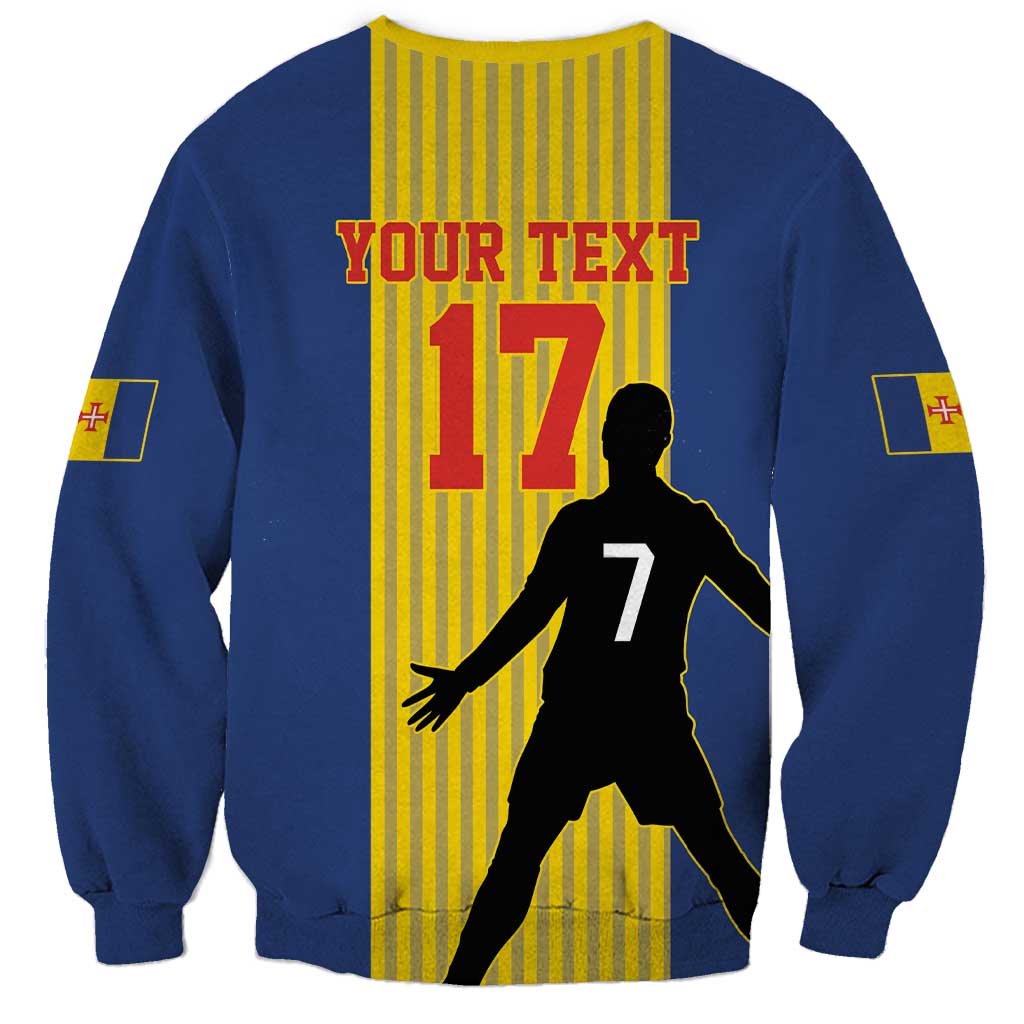 Custom Portugal Maderia Football Sweatshirt Sporty Style