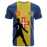 Custom Portugal Maderia Football T Shirt Sporty Style