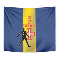 Custom Portugal Maderia Football Tapestry Sporty Style