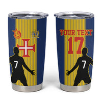 Custom Portugal Maderia Football Tumbler Cup Sporty Style