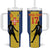 Custom Portugal Maderia Football Tumbler With Handle Sporty Style