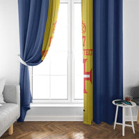 Custom Portugal Maderia Football Window Curtain Sporty Style