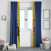 Custom Portugal Maderia Football Window Curtain Sporty Style