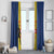 Custom Portugal Maderia Football Window Curtain Sporty Style