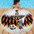 Custom Germany Football Beach Blanket Sporty Style