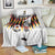 Custom Germany Football Blanket Sporty Style