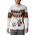 Custom Germany Football Button Sweatshirt Sporty Style