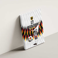 Custom Germany Football Canvas Wall Art Sporty Style