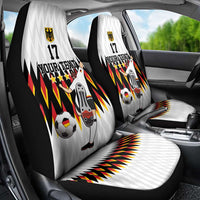 Custom Germany Football Car Seat Cover Sporty Style