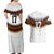 Custom Germany Football Couples Matching Off Shoulder Maxi Dress and Hawaiian Shirt Sporty Style