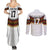 Custom Germany Football Couples Matching Summer Maxi Dress and Long Sleeve Button Shirt Sporty Style