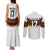 Custom Germany Football Couples Matching Tank Maxi Dress and Long Sleeve Button Shirt Sporty Style