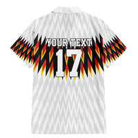 Custom Germany Football Family Matching Mermaid Dress and Hawaiian Shirt Sporty Style