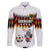 Custom Germany Football Family Matching Off The Shoulder Long Sleeve Dress and Hawaiian Shirt Sporty Style