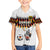 Custom Germany Football Family Matching Off The Shoulder Long Sleeve Dress and Hawaiian Shirt Sporty Style