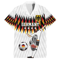 Custom Germany Football Family Matching Off Shoulder Maxi Dress and Hawaiian Shirt Sporty Style