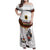 Custom Germany Football Family Matching Off Shoulder Maxi Dress and Hawaiian Shirt Sporty Style