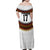 Custom Germany Football Family Matching Off Shoulder Maxi Dress and Hawaiian Shirt Sporty Style