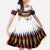 Custom Germany Football Family Matching Puletasi and Hawaiian Shirt Sporty Style