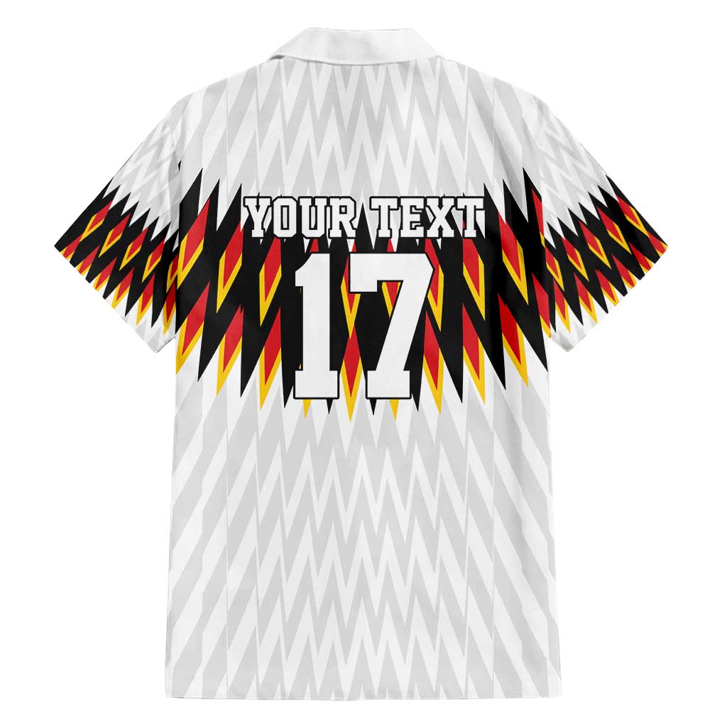 Custom Germany Football Family Matching Tank Maxi Dress and Hawaiian Shirt Sporty Style