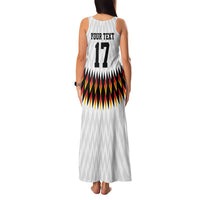 Custom Germany Football Family Matching Tank Maxi Dress and Hawaiian Shirt Sporty Style