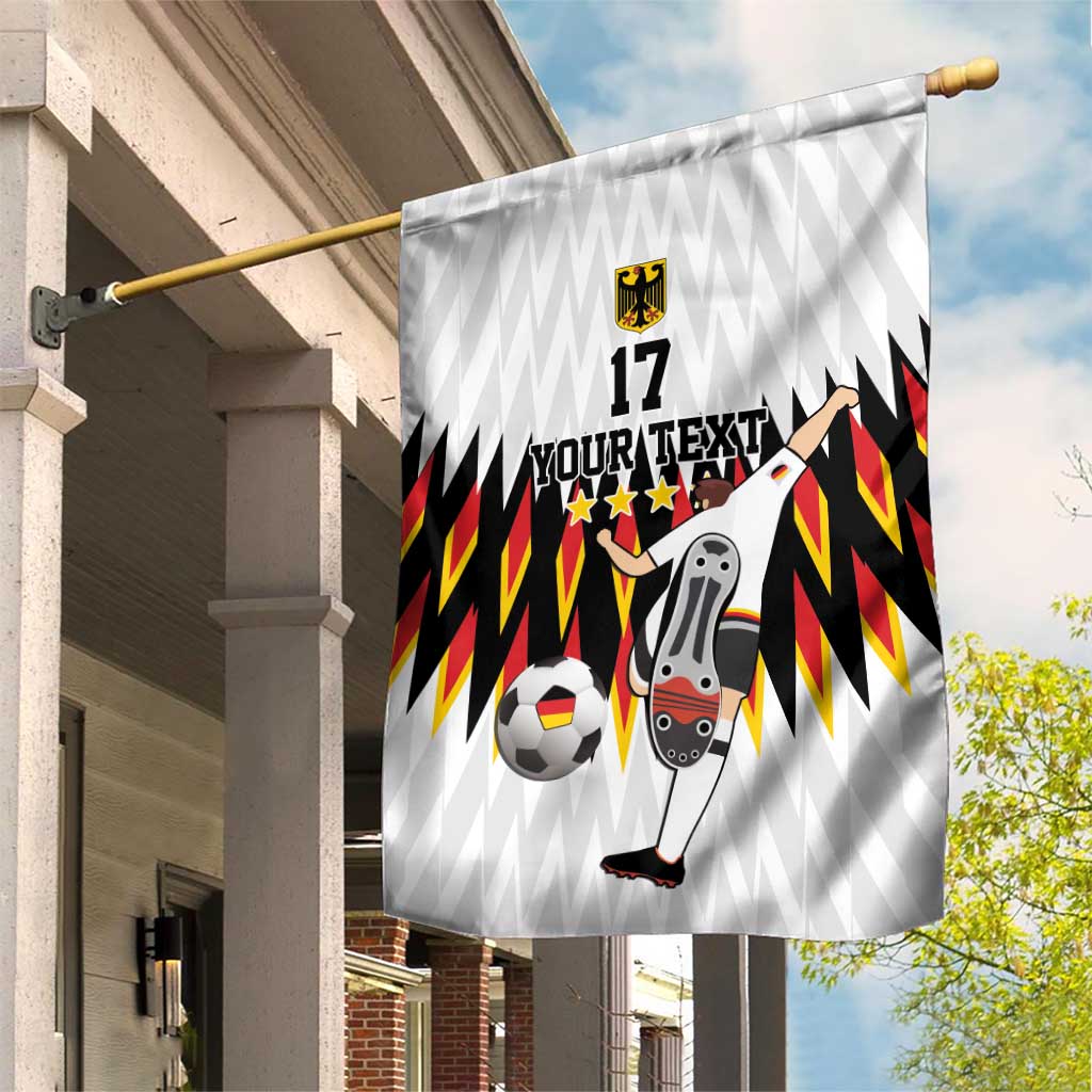 Custom Germany Football Garden Flag Sporty Style